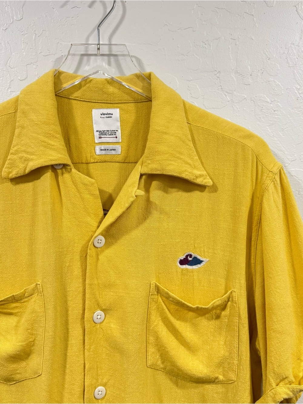 Visvim Irving Shirt 100% Rayon Embroidered Tiger Size 3 (M) - Picture 5 of 6